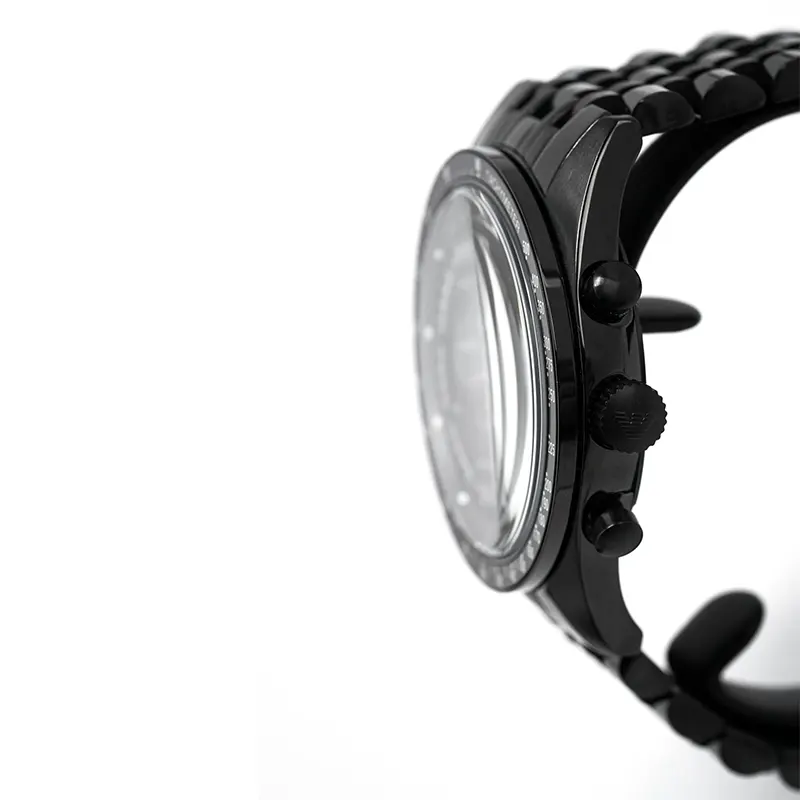 Emporio Armani Sportivo Chronograph Black Dial Men's Watch- AR5989